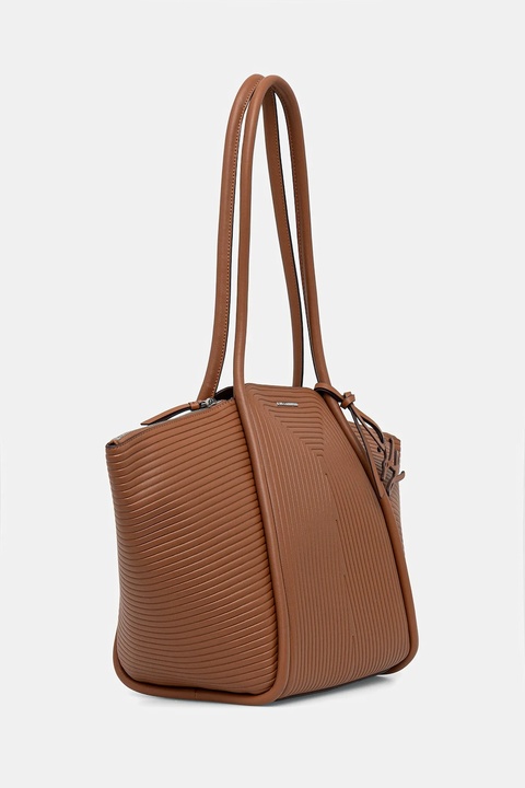 Karl Lagerfeld torebka K/WELLEN MD kolor brązowy B1W30043 - zdjęcie produktu nr 2