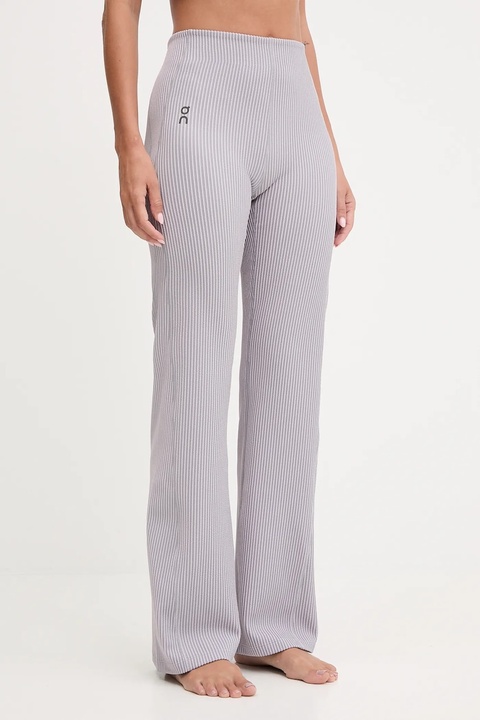 On spodnie do jogi All-Day damskie kolor fioletowy proste high waist 1WF30473539 - zdjęcie produktu nr 2