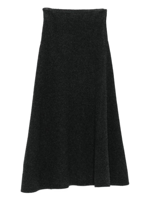 Nanushka A-line knitted midi skirt - Grey - zdjęcie produktu nr 1