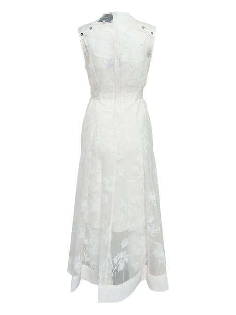 3.1 Phillip Lim floral belted midi dress - White - zdjęcie produktu nr 2