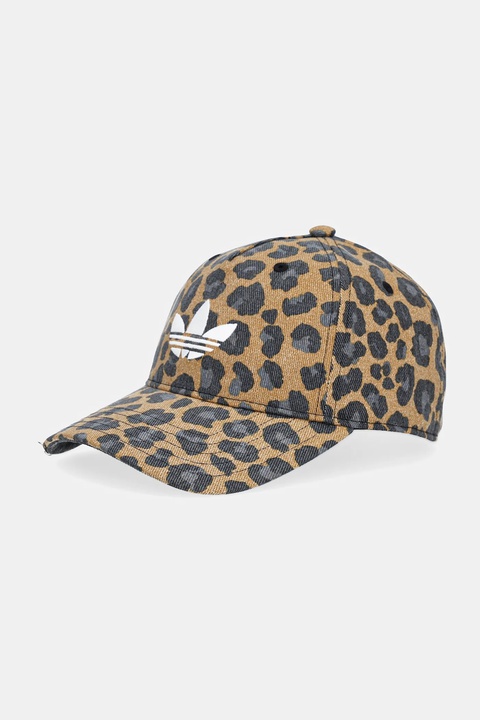 adidas Originals czapka z daszkiem bawełniana kolor beżowy JW8034 - zdjęcie produktu nr 1