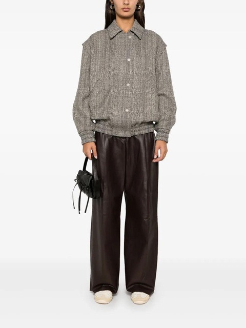 Golden Goose herringbone-pattern jacket - Black - zdjęcie produktu nr 2