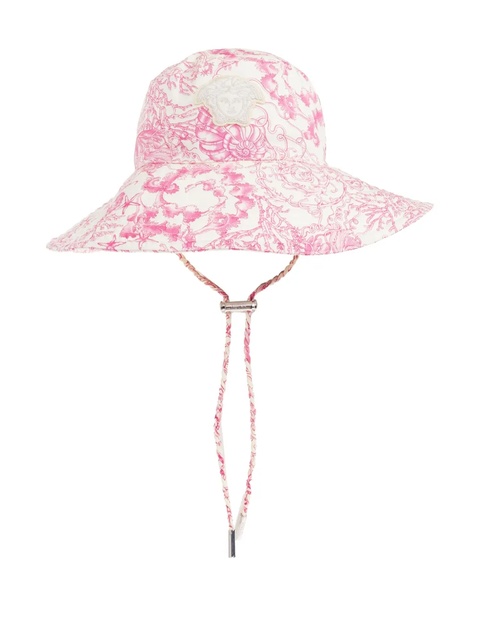 Versace Medusa Head printed bucket hat - Pink - zdjęcie produktu nr 1