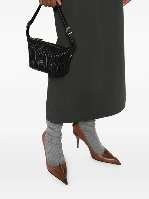 Miu Miu matelassé tote bag - Black - zdjęcie produktu nr 2