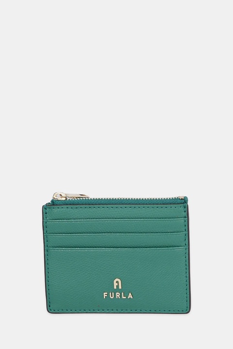 Furla portfel skórzany damski kolor zielony WP00388.ARE000.JD000 - zdjęcie produktu nr 1