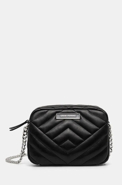 Armani Exchange torebka kolor czarny 949158 4R742 - zdjęcie produktu nr 2