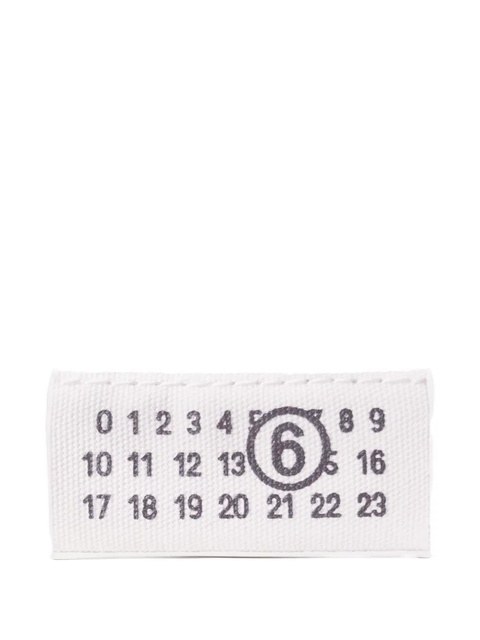 MM6 Maison Margiela Numeric clutch bag - White - zdjęcie produktu nr 1