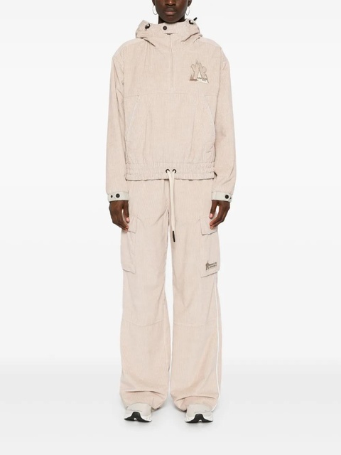 Moncler Grenoble logo-patch hoodie - Pink - zdjęcie produktu nr 2