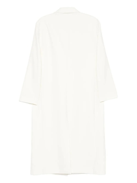 Róhe button-fastening coat - White - zdjęcie produktu nr 1