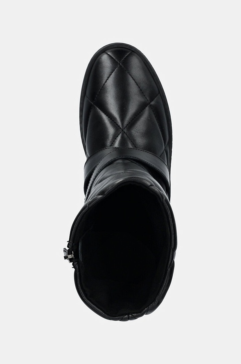 Emporio Armani śniegowce kolor czarny X3N186 XF817 00002 - zdjęcie produktu nr 2