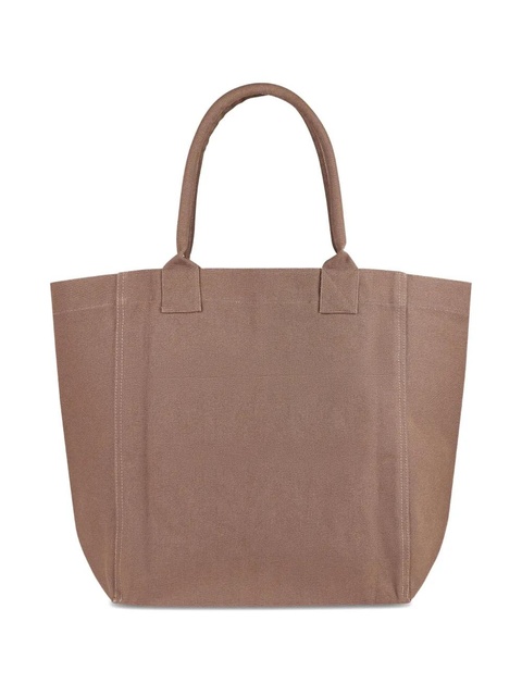 ISABEL MARANT Yenky logo-embroidered tote bag - Brown - zdjęcie produktu nr 2