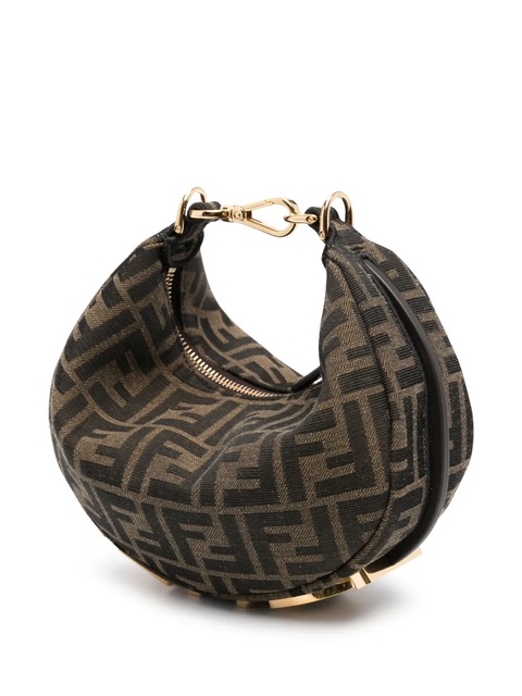 FENDI mini Fendigraphy shoulder bag - Brown - zdjęcie produktu nr 2