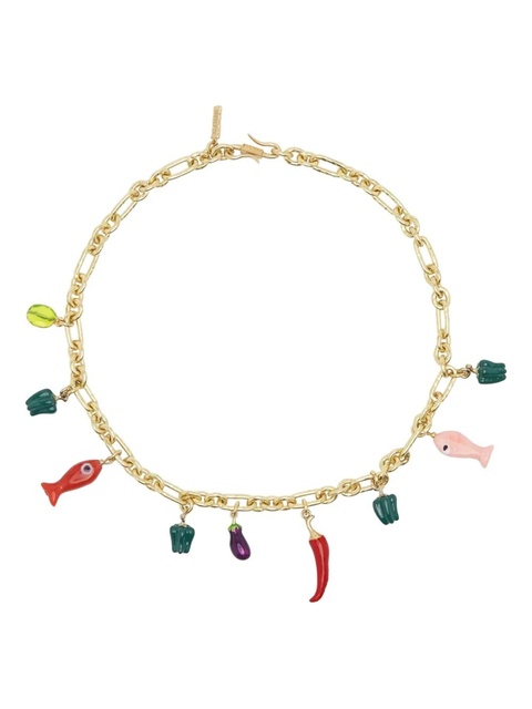 ALEMAIS charm chain necklace - Gold - zdjęcie produktu nr 1
