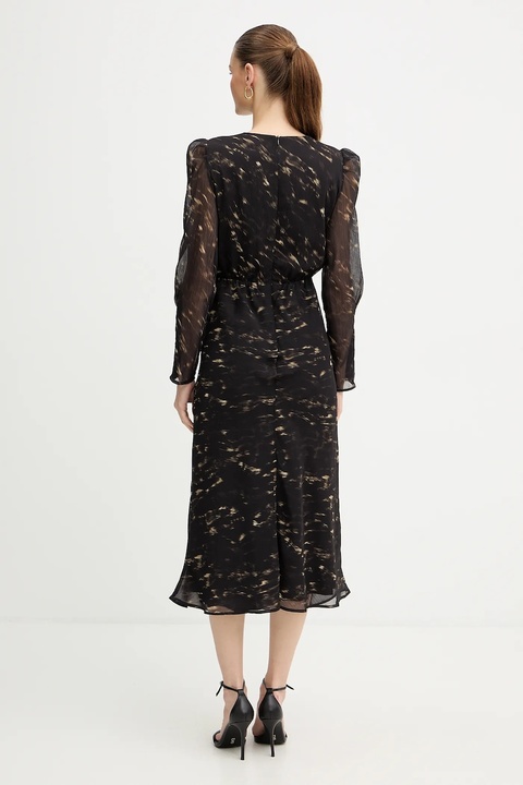 Morgan sukienka kolor czarny maxi prosta ROOD.F - zdjęcie produktu nr 1