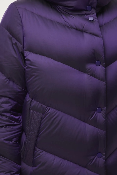 Medicine kurtka puchowa kolor fioletowy - zdjęcie produktu nr 2