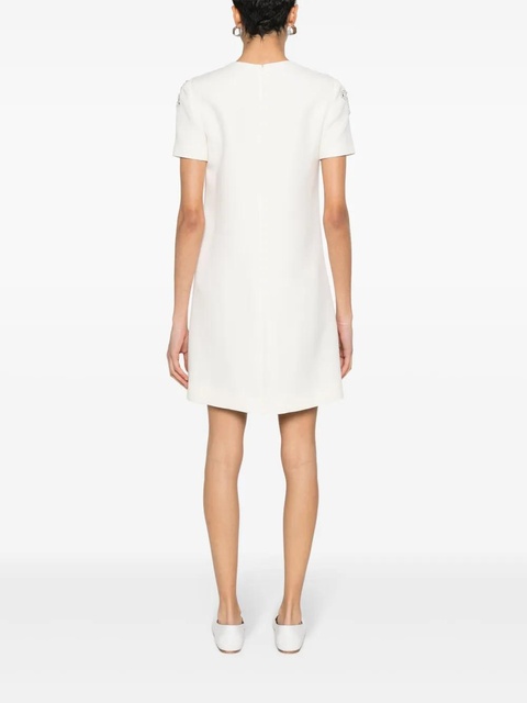 Valentino Garavani crystal-embellished mini dress - White - zdjęcie produktu nr 2