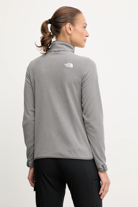 The North Face bluza outdoorowa damska kolor szary gładka NF0A8D2FCQI1 - zdjęcie produktu nr 2