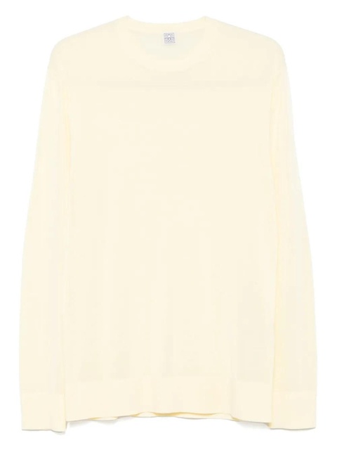 TOTEME long-sleeved T-shirt - Yellow - zdjęcie produktu nr 1