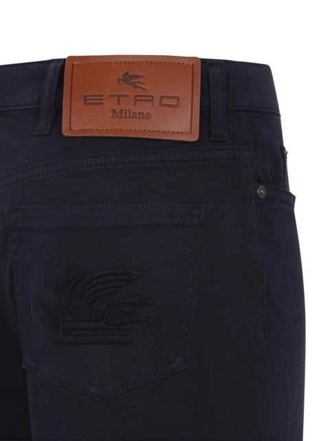 ETRO embroidered flared jeans - Blue - zdjęcie produktu nr 1