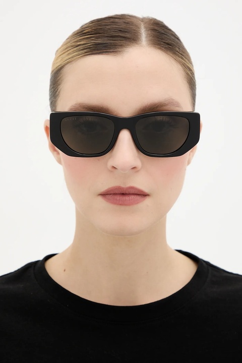 Gucci okulary przeciwsłoneczne damskie kolor czarny GG1959S - zdjęcie produktu nr 2