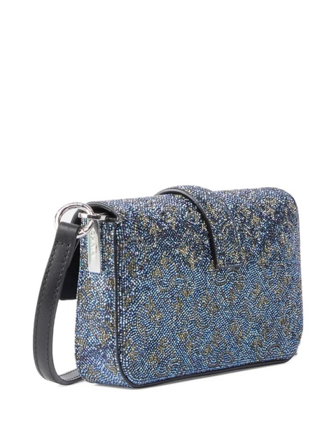 PINKO mini Love Glitter cross body bag - Blue - zdjęcie produktu nr 2