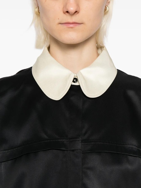 Jil Sander contrast-color shirt - Black - zdjęcie produktu nr 2