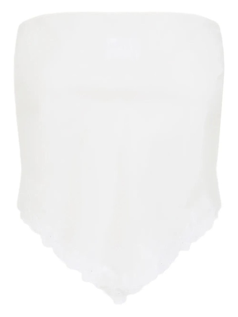 Miu Miu cotton top - Neutrals - zdjęcie produktu nr 1