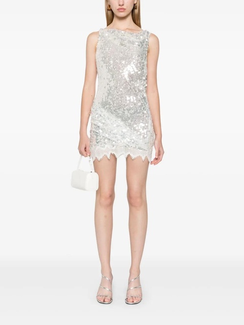 Christopher Esber sequinned mini dress - White - zdjęcie produktu nr 2