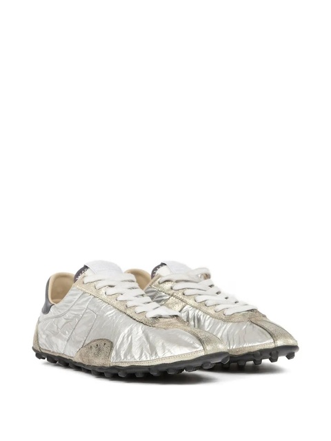Maison Margiela Metallic low-top sneakers - Silver - zdjęcie produktu nr 2