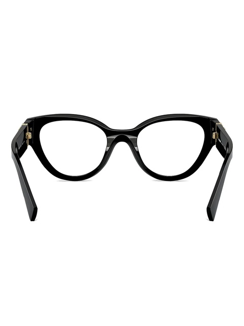 Miu Miu Eyewear cat-eye frame glasses - Black - zdjęcie produktu nr 2