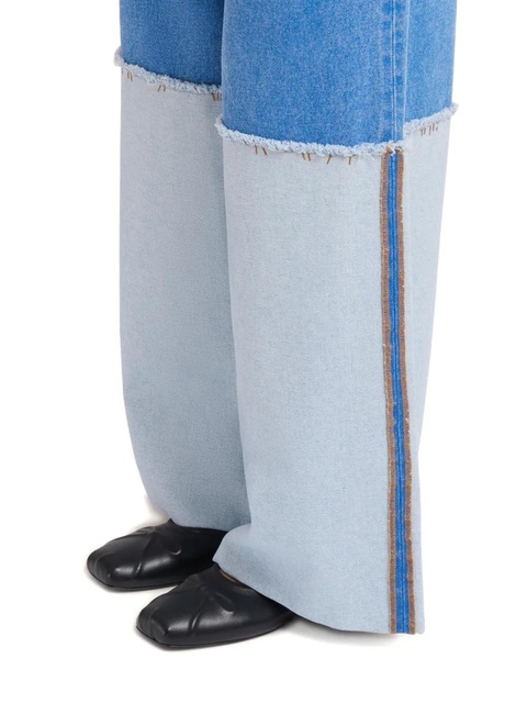Marni panelled jeans - BDB44 - COBALT - zdjęcie produktu nr 2