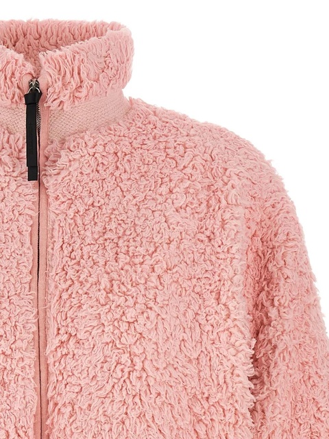 Jil Sander teddy-effect zip-front jacket - Pink - zdjęcie produktu nr 1
