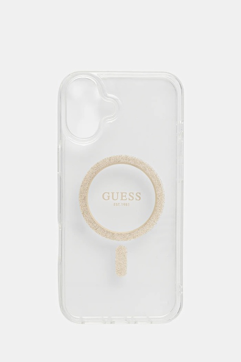 Guess etui na telefon iPhone 16 Plus 6.7" kolor transparentny GUHMP16MHFGERET - zdjęcie produktu nr 1