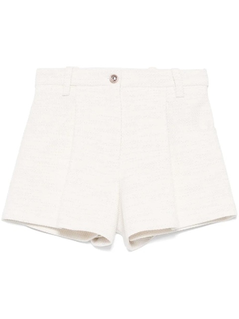 Maje lurex-detail shorts - Neutrals - zdjęcie produktu nr 1