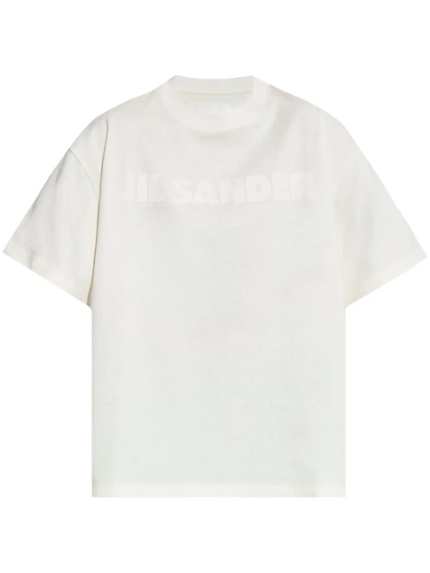 Jil Sander logo-print cotton t-shirt - White - zdjęcie produktu nr 1