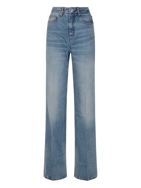 AMI Paris high-rise jeans - Blue - zdjęcie produktu nr 1