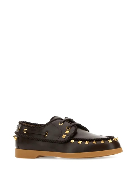 Valentino Garavani leather loafers - Brown - zdjęcie produktu nr 2