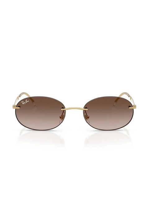 Ray-Ban okulary przeciwsłoneczne kolor złoty 0RB3767 - zdjęcie produktu nr 2