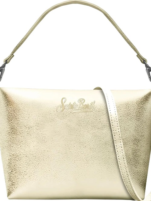 MC2 Saint Barth Aline Shoulder logo strap shoulder bag - Gold - zdjęcie produktu nr 2