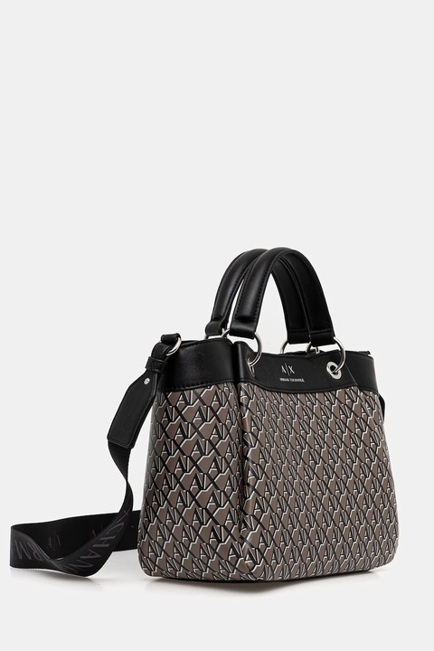 Armani Exchange torebka kolor brązowy XW000393 AF17145 - zdjęcie produktu nr 2