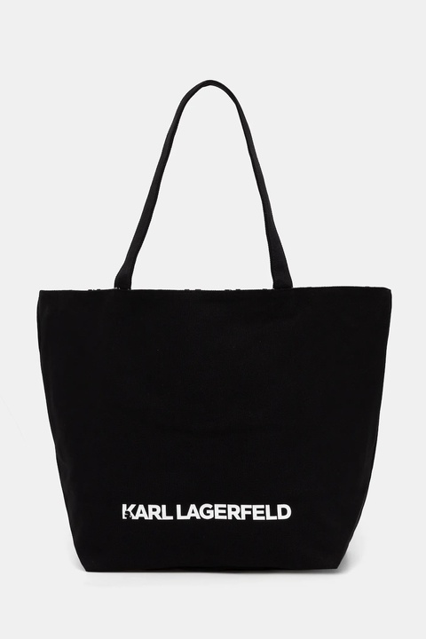 Karl Lagerfeld torebka dwustronna kolor czarny A1W50047 - zdjęcie produktu nr 1