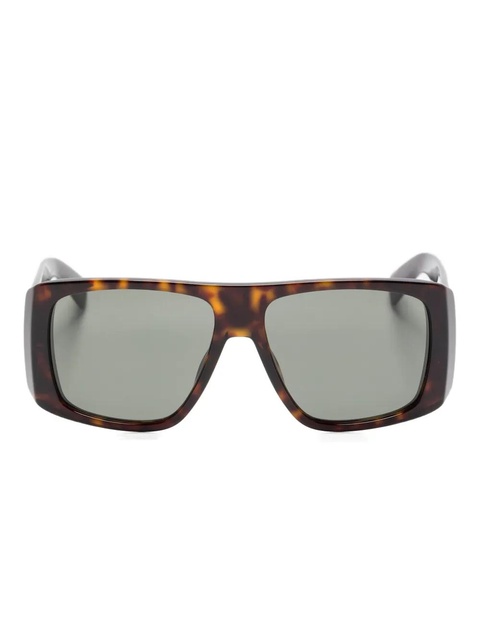 Saint Laurent Eyewear SL 832 square-frame sunglasses - Brown - zdjęcie produktu nr 1