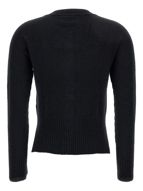 Simone Rocha beaded-embellished cashmere cardigan - Black - zdjęcie produktu nr 2