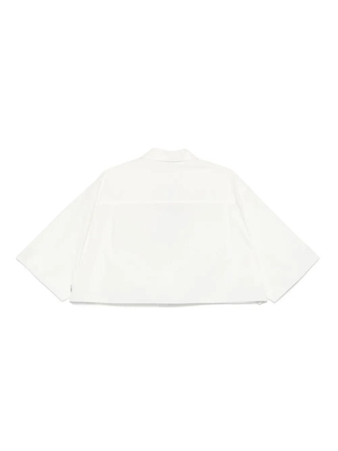 MM6 Maison Margiela cropped shirt - White - zdjęcie produktu nr 1