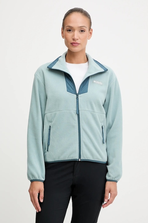 Columbia bluza sportowa Sequoia Grove kolor turkusowy wzorzysta 2085313 - zdjęcie produktu nr 1