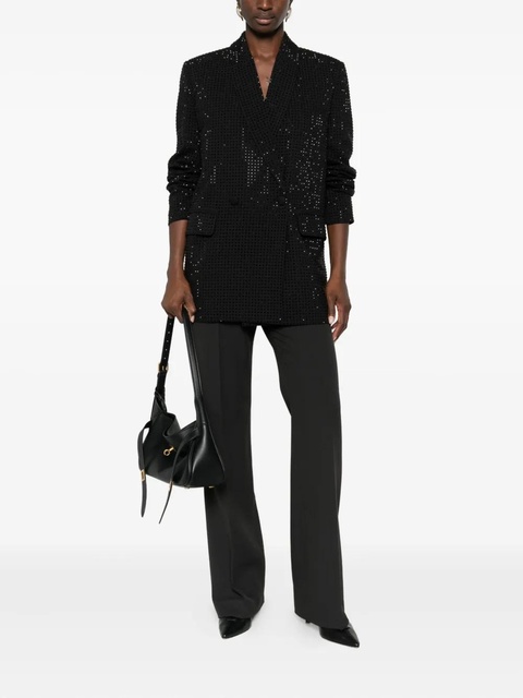 PINKO double-breasted embellished blazer - Black - zdjęcie produktu nr 2