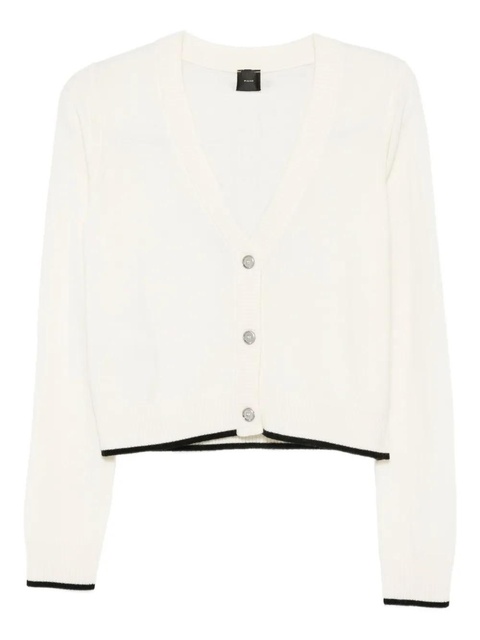 PINKO v-neck cardigan - White - zdjęcie produktu nr 1