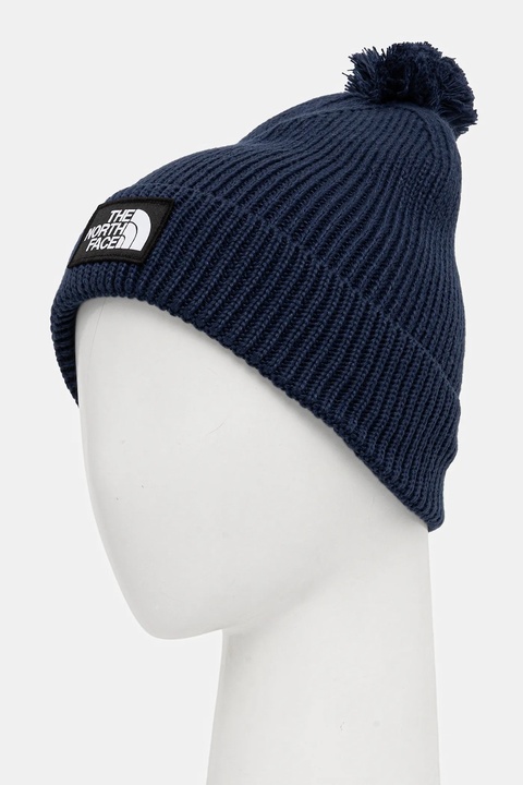The North Face czapka TNF Logo Box kolor granatowy NF0A8CHF8K21 - zdjęcie produktu nr 1