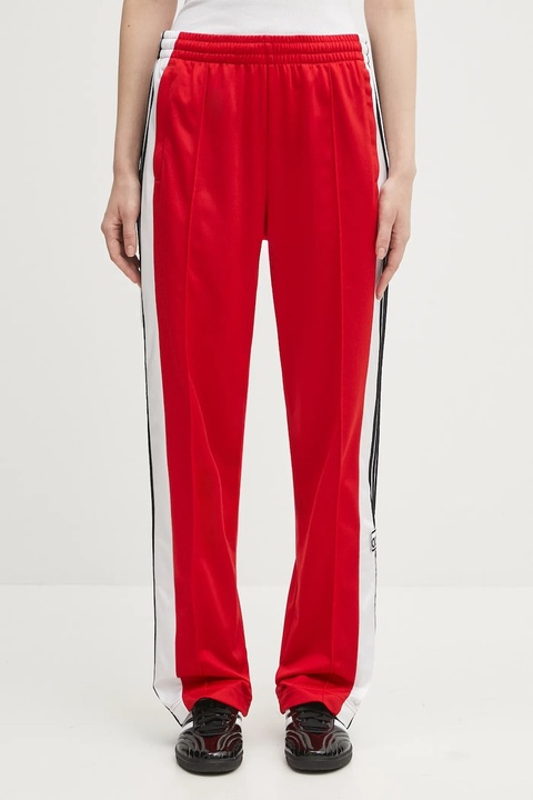 adidas Originals spodnie dresowe Adibreak Pt damskie kolor czerwony z aplikacją JY1354 - zdjęcie produktu nr 1