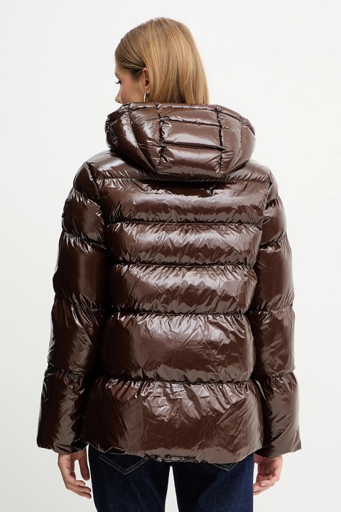 Pinko kurtka kolor brązowy zimowa 101597 A2P7 - zdjęcie produktu nr 2